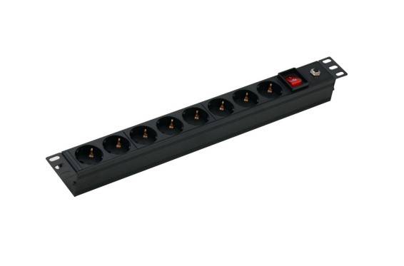 Barra Multicontactos de 8 contactos ZZM10/PDU(8 USA 250) - Barra Multicontactos de 8 contactos ZZM10/PDU(8 USA 250) -